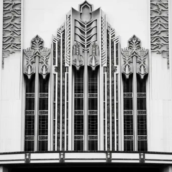 Art Deco Building Facade