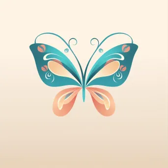 Ribbon or butterfly logo for cancer non-profit - Image 3