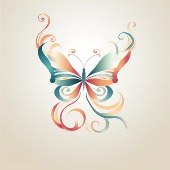 Ribbon or butterfly logo for cancer non-profit - Image 4