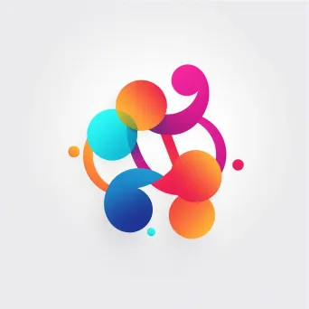 Vibrant Marketing Agency Logo - Image 3