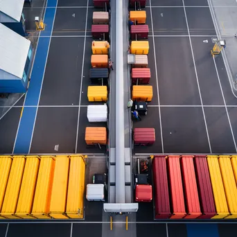 Luggage on Conveyor Belt