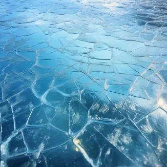 geometric ice patterns photo - Image 3