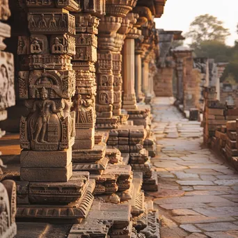 Ancient Temple Wall Carvings