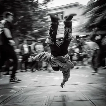 Break dance street battle - Image 1