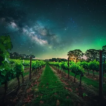 Southern lights vineyard - Image 3