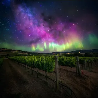 Southern lights vineyard - Image 4