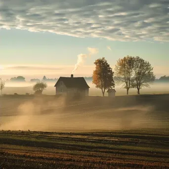 misty autumn morning - Image 4