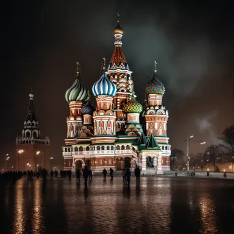 Moscow Red Square night - Image 3