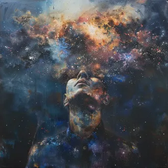 Cosmic consciousness portrait - Image 4