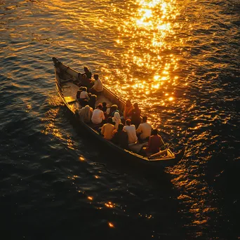 Community Pearl Diving Stories by the Boat