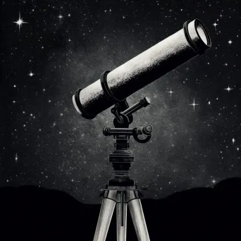 Telescope pointing at stars in image prompt - Image 3