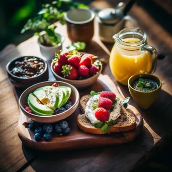 Organic Breakfast Flat-lay