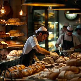 Busy Local Bakery