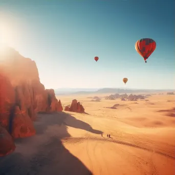 Balloons air hot desert - Image 3