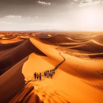 Sand dunes Sahara - Image 2