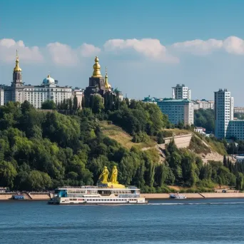 Kiev skyline river - Image 2