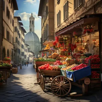 Street vendors Florence - Image 3