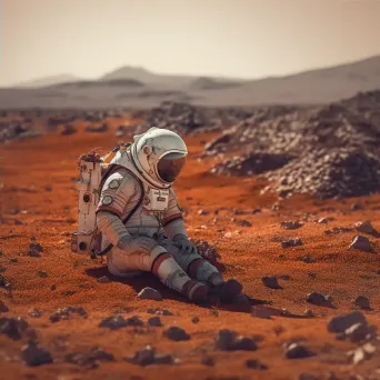 Stranded Astronaut 404 Error Page