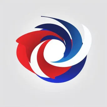 Dynamic Abstract Form Logo