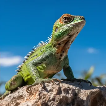 lizard_sunning_on_rock - Image 4